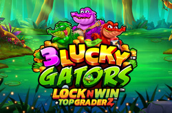 3 Lucky Gators Lock N Win Top Upgrader 2